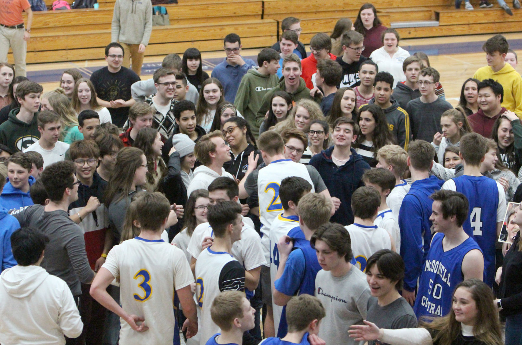 McDonell boys basketball scrimmage 3-13-20